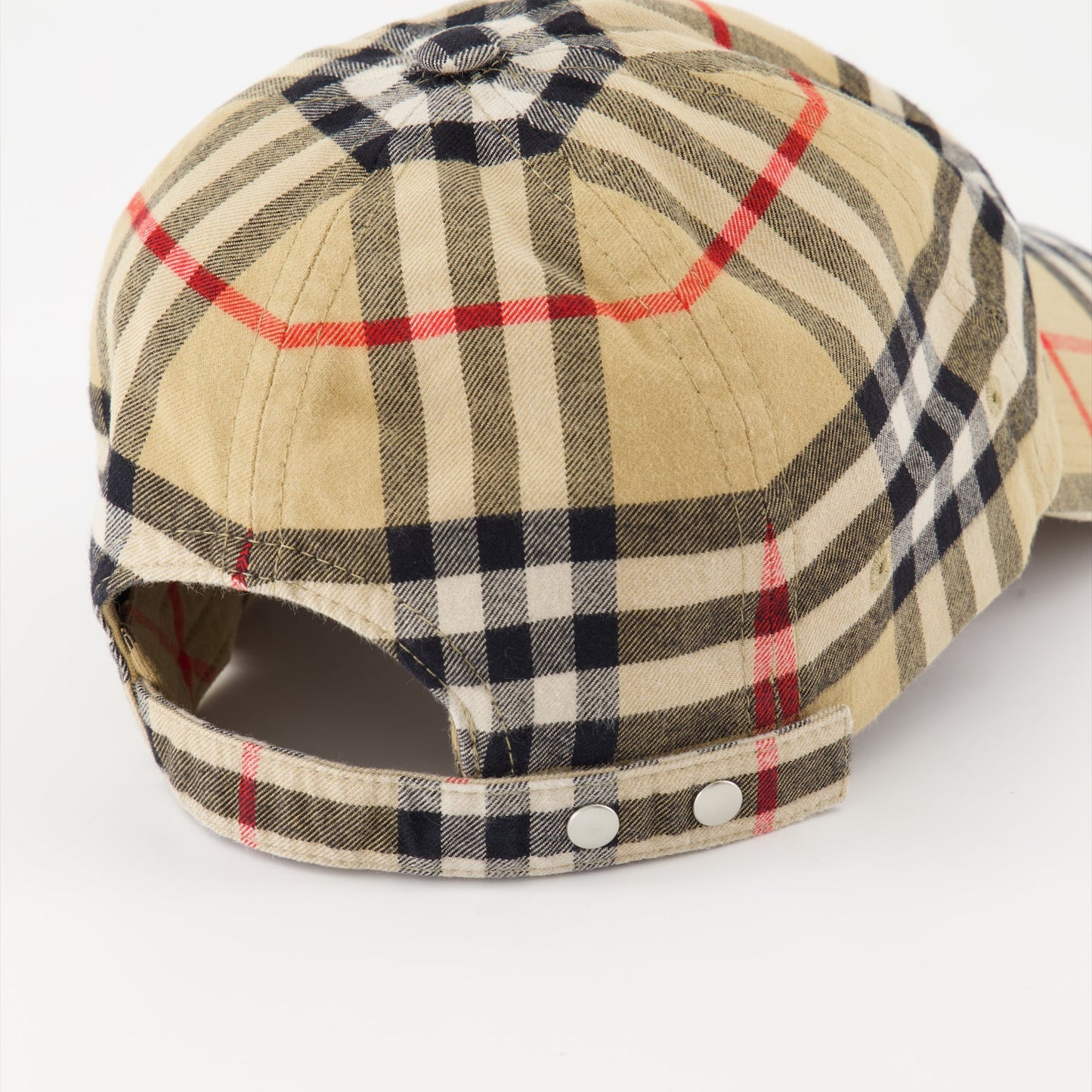 Checked Cap