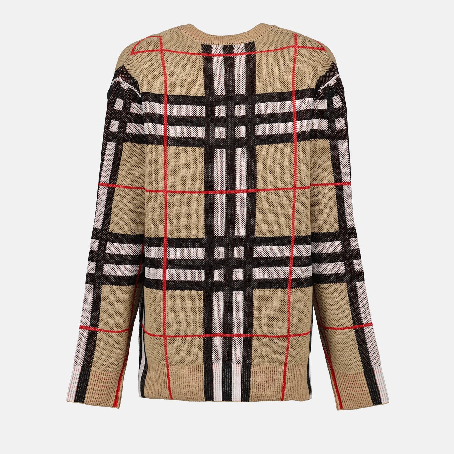 Checked Cardigan