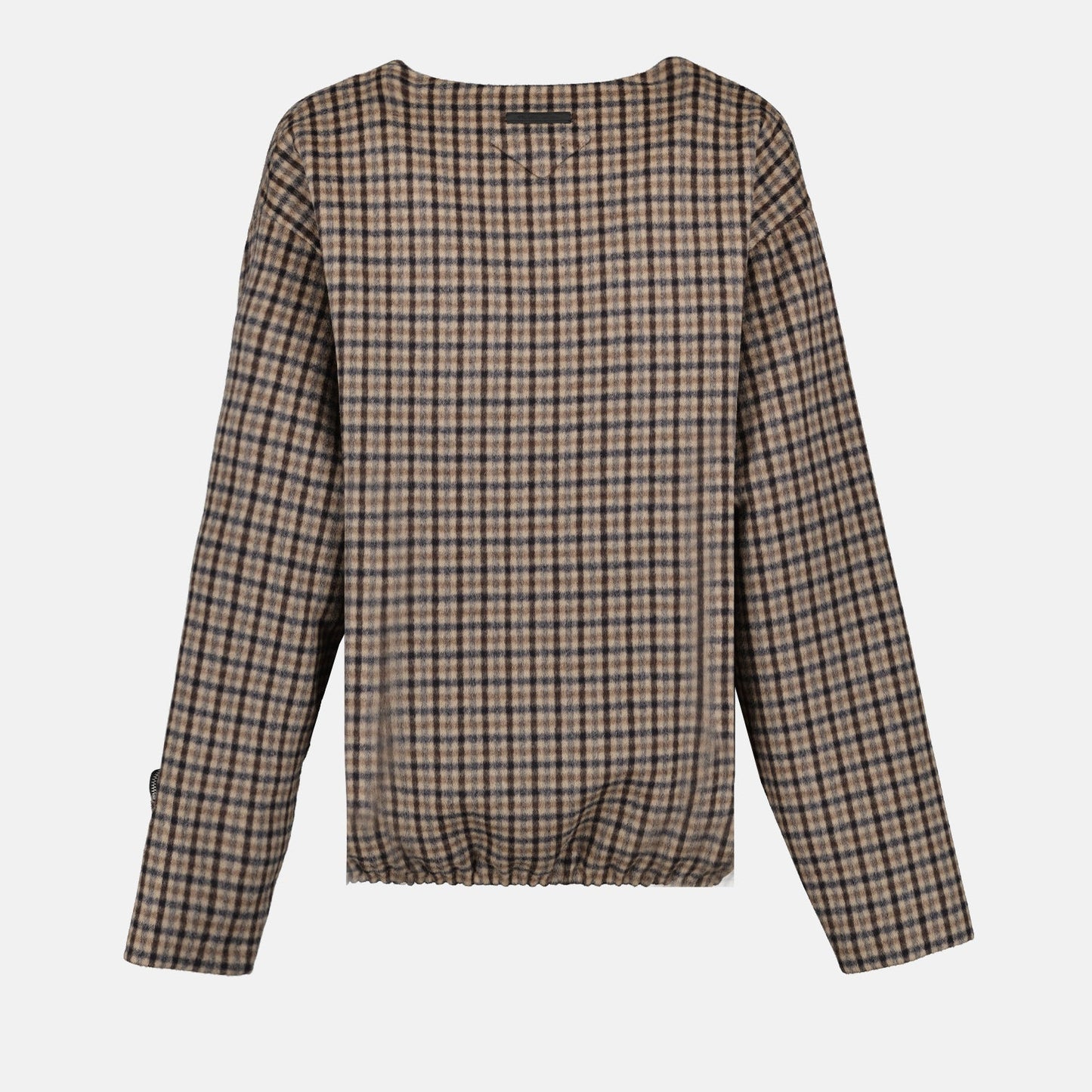 Checked Sweater