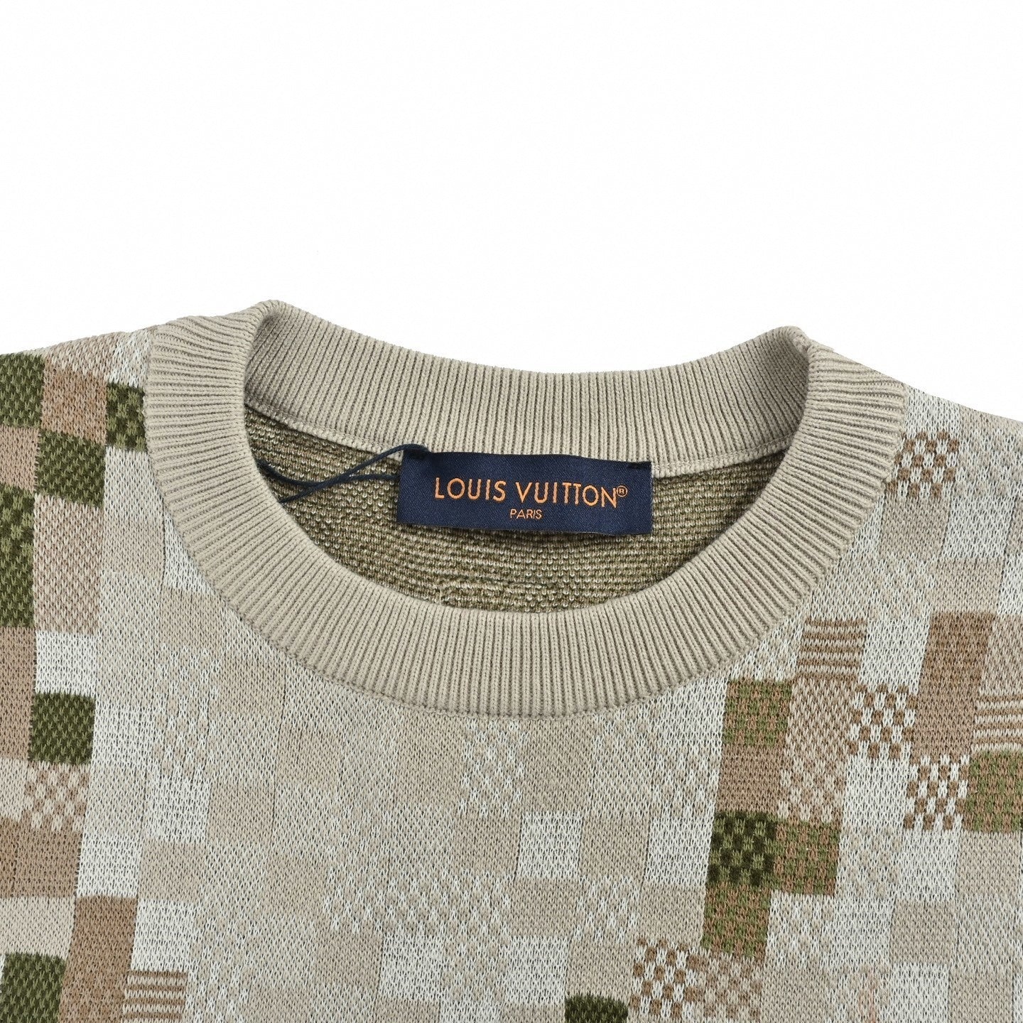 Mosaic Jacquard Signature Knit Sweater