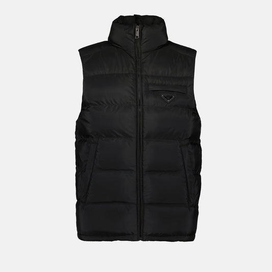 Sleeveless Quilted Jacket