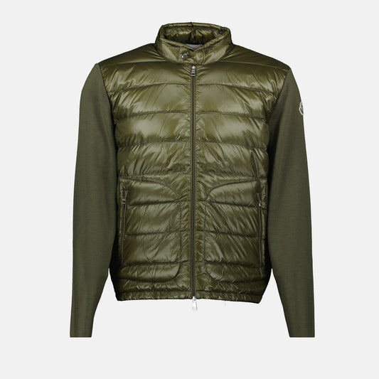 Two-tone quilted jacket