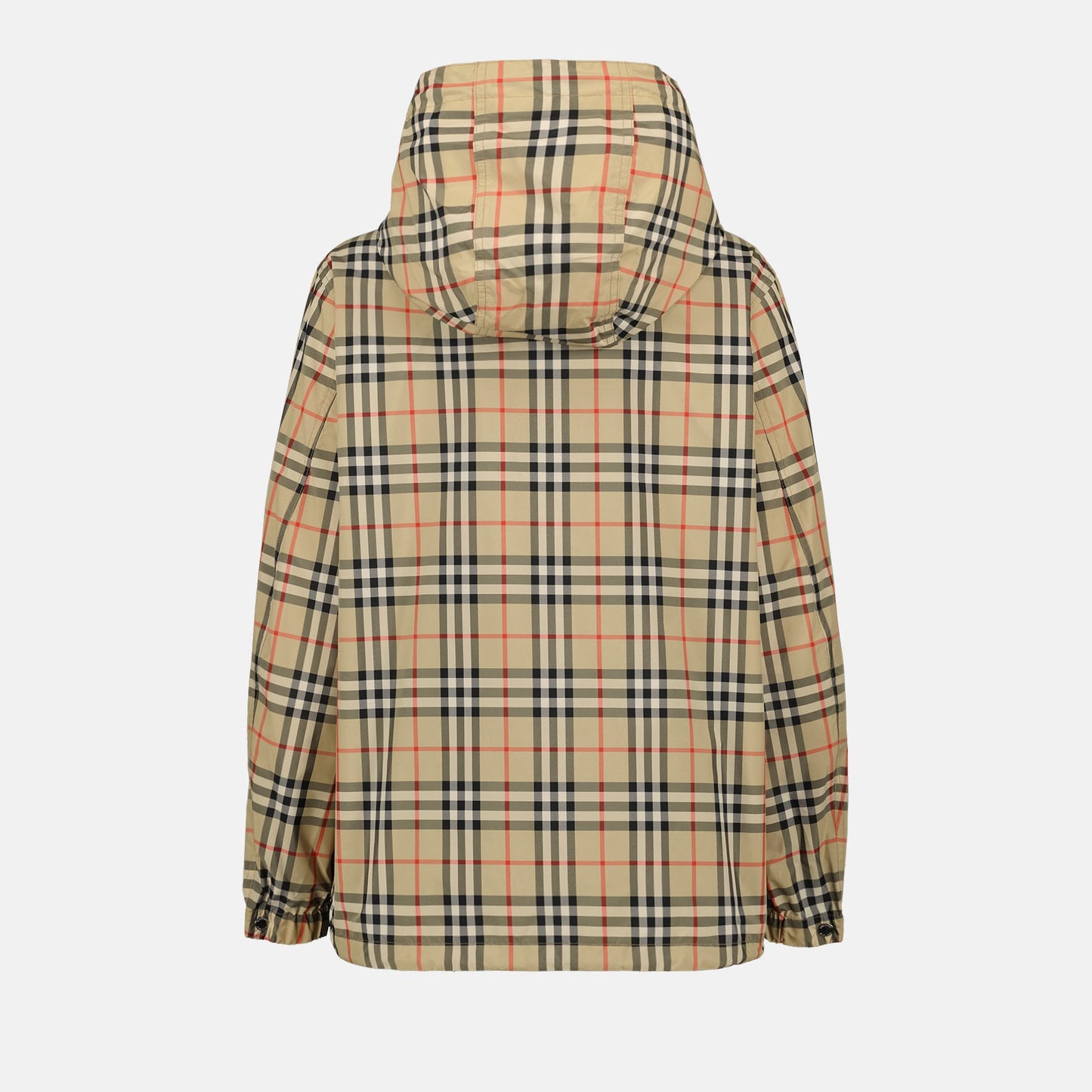 Checked Windbreaker