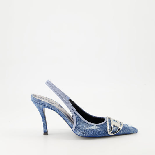 D-Venus Denim Pumps