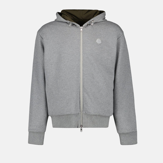 Reversible Zip Sweatshirt