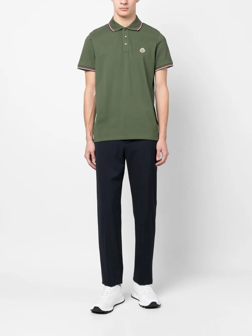 Logoed Polo with Piping