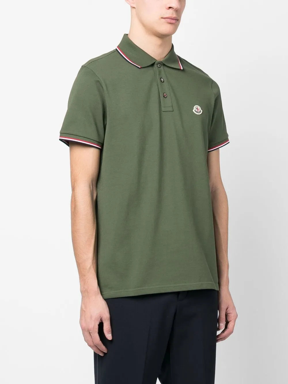 Logoed Polo with Piping