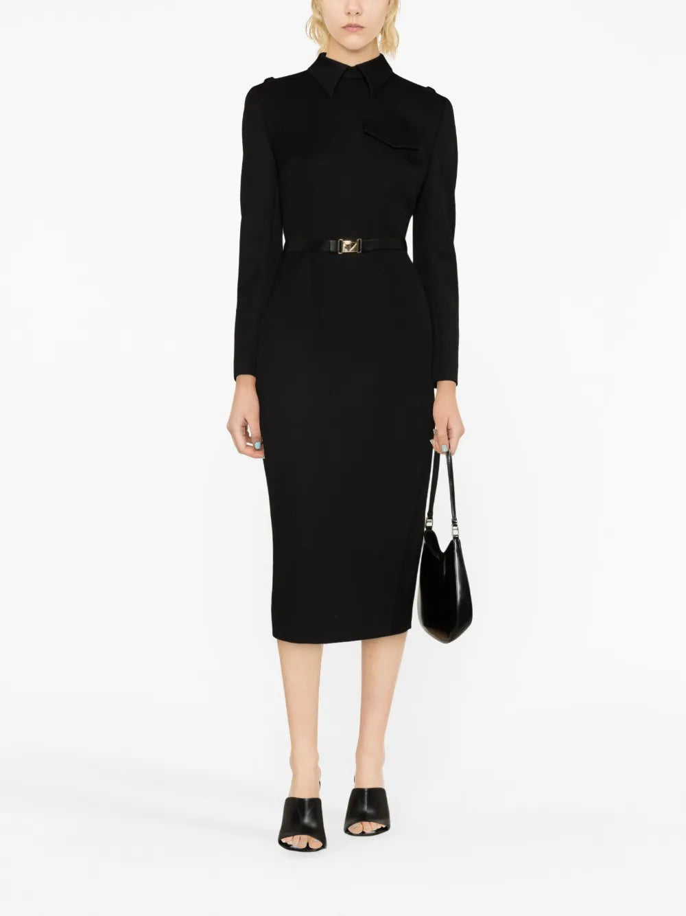 Stretch Woven Dress