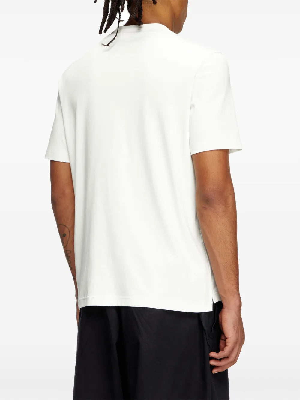 White T-Shirt T-Adjust-Slits