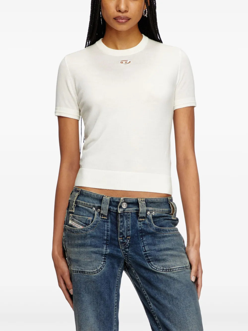 Short Sleeve Knit M-Aline