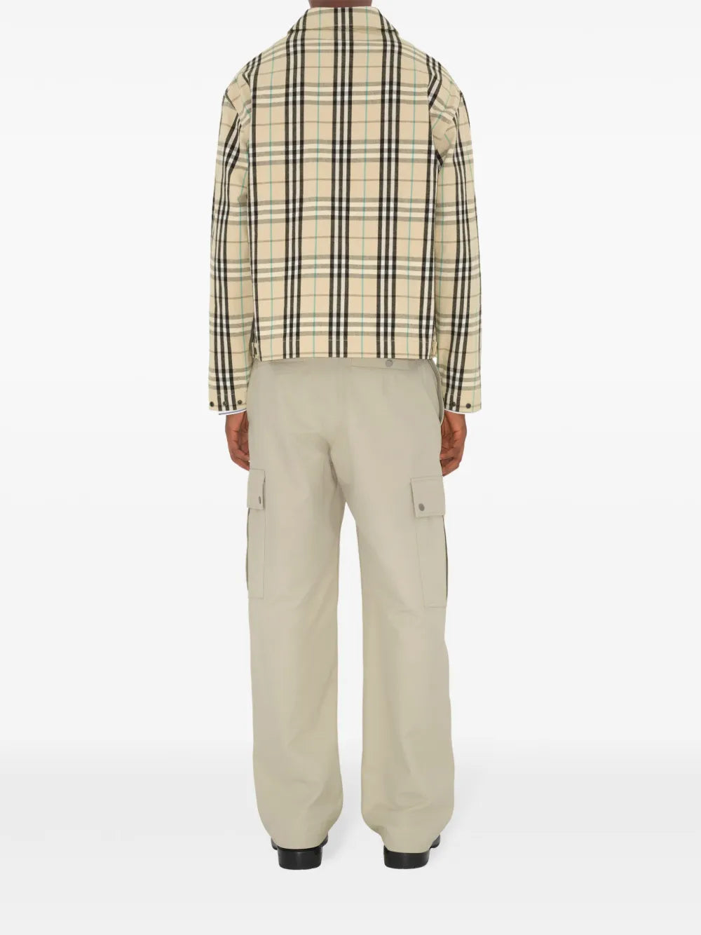 Checked Harrington Jacket