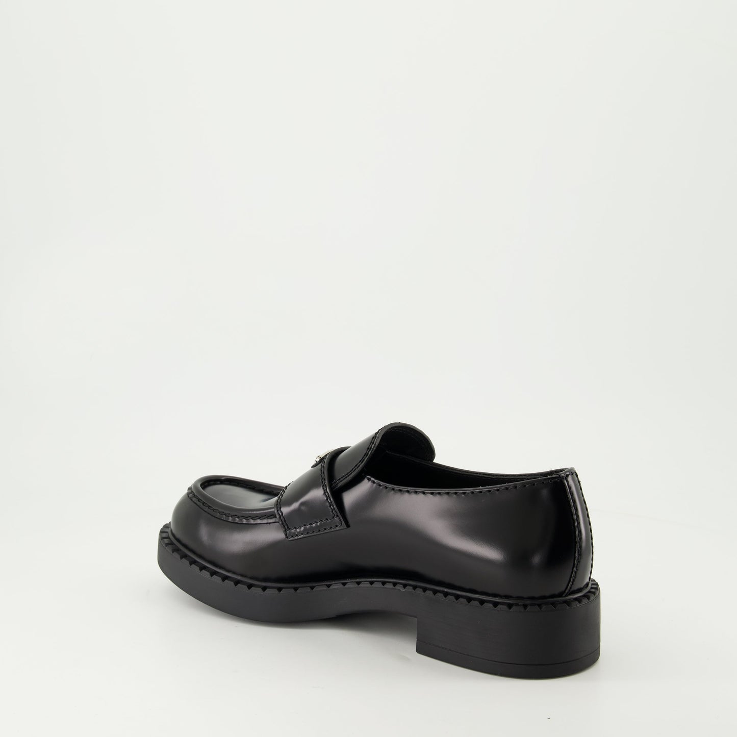 Chocolate Leather Loafers