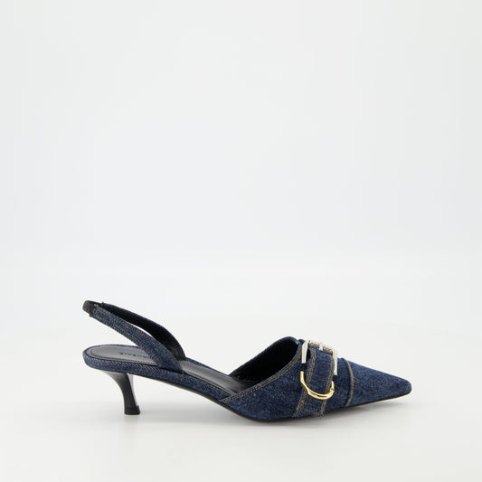 Voyou Denim Heels