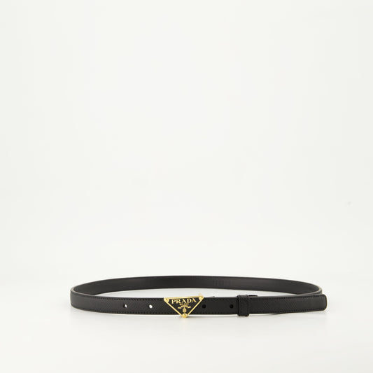 Saffiano Slim Belt
