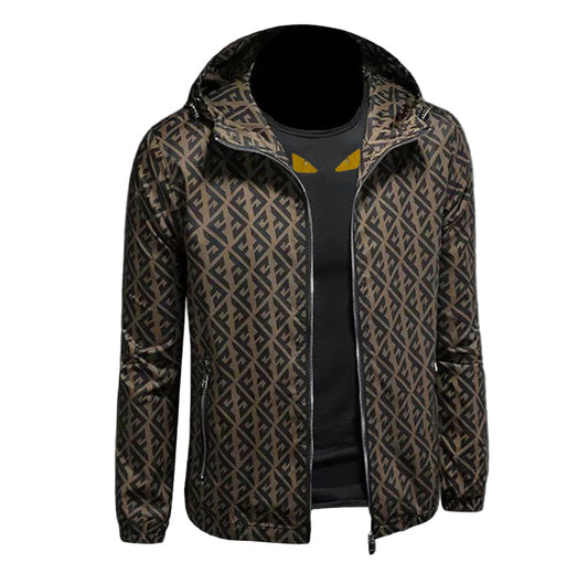 Monogram Hooded Jacket