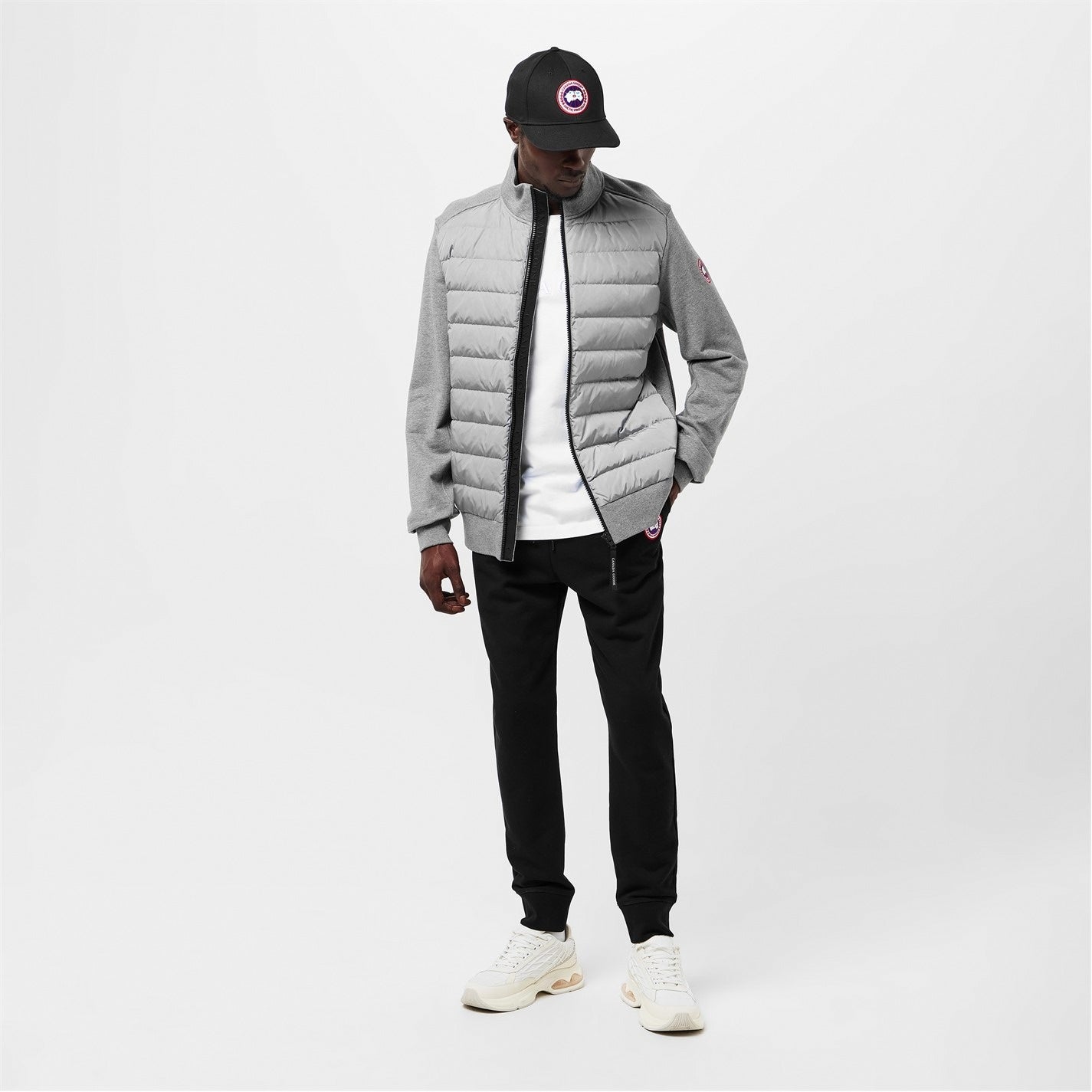 HyBridge Zip Jacket in Grey