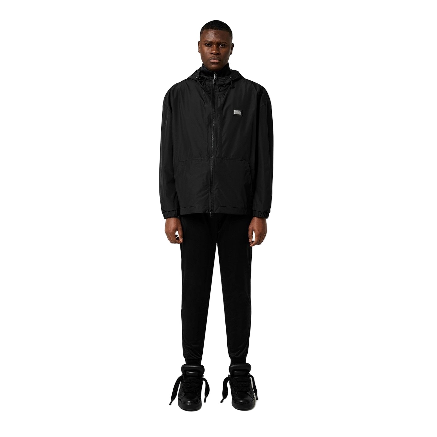 Plate Windbreaker Jacket