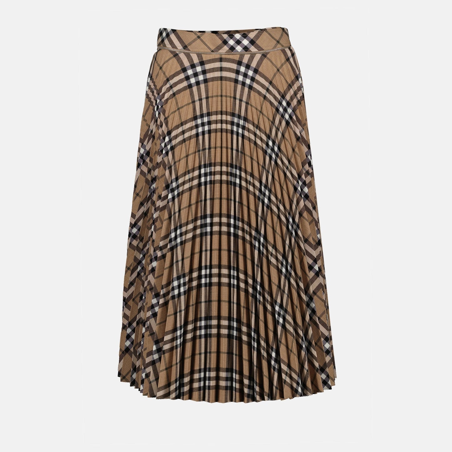 Checked Skirt