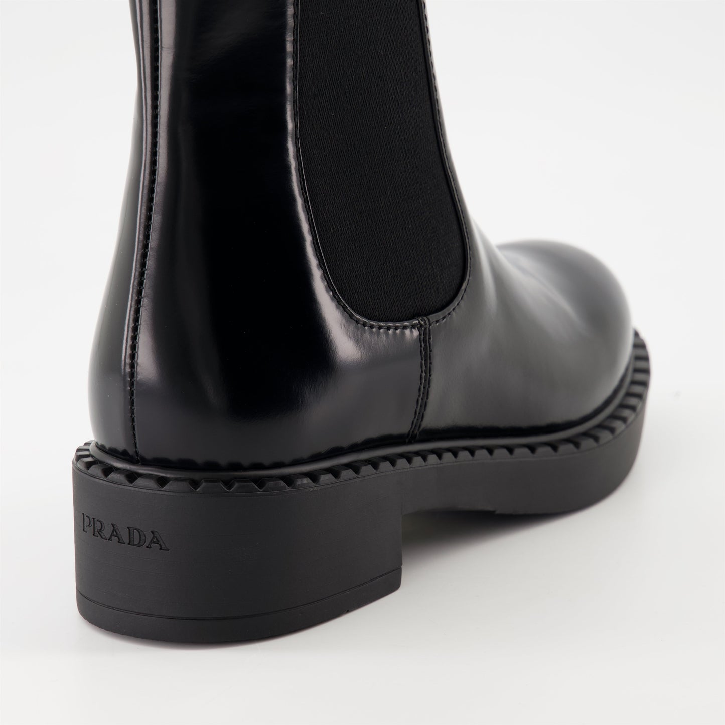 Patent Leather Ankle Boots