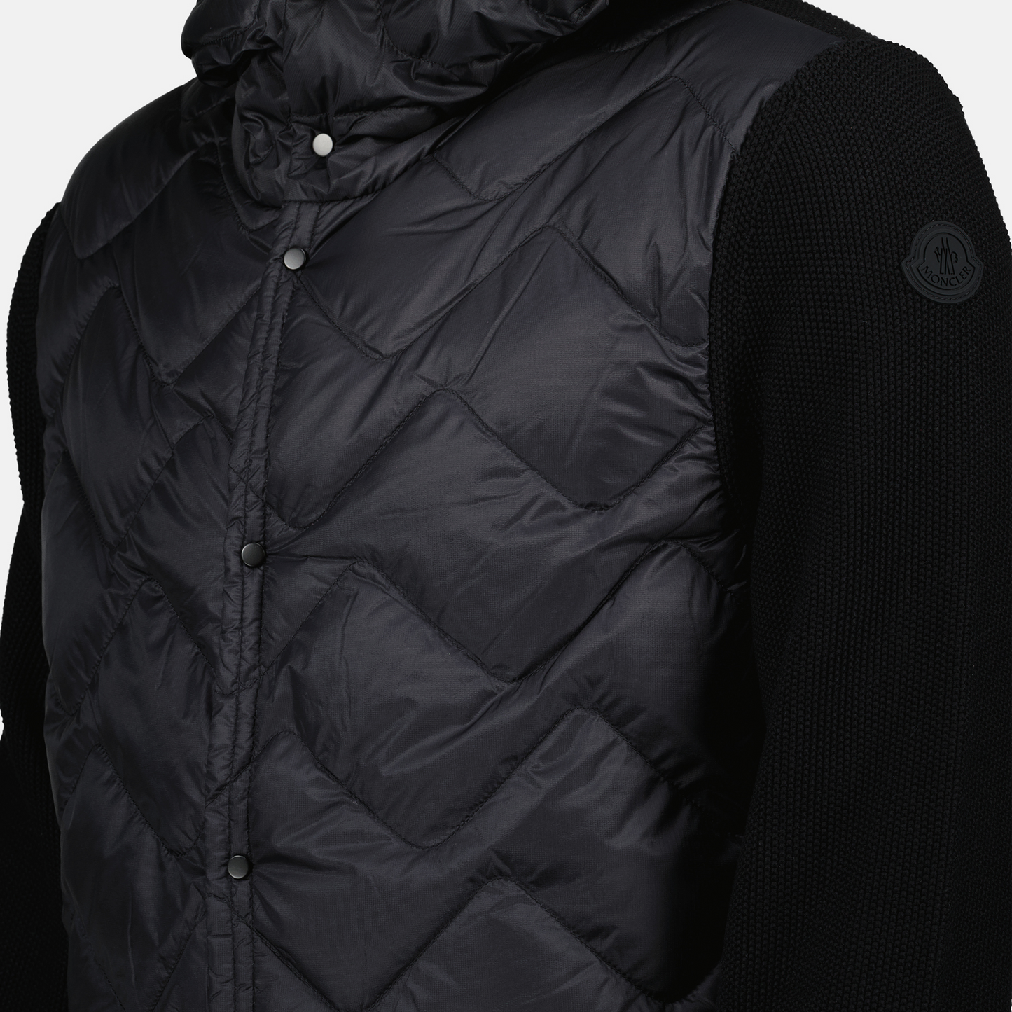 Two-Tone Quilted Jacket