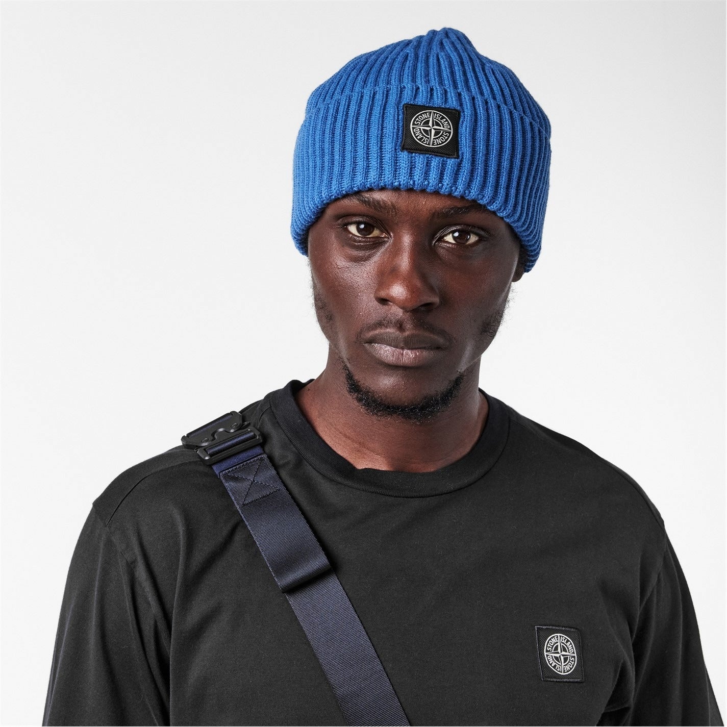 Men’s Wool Beanie in Blue
