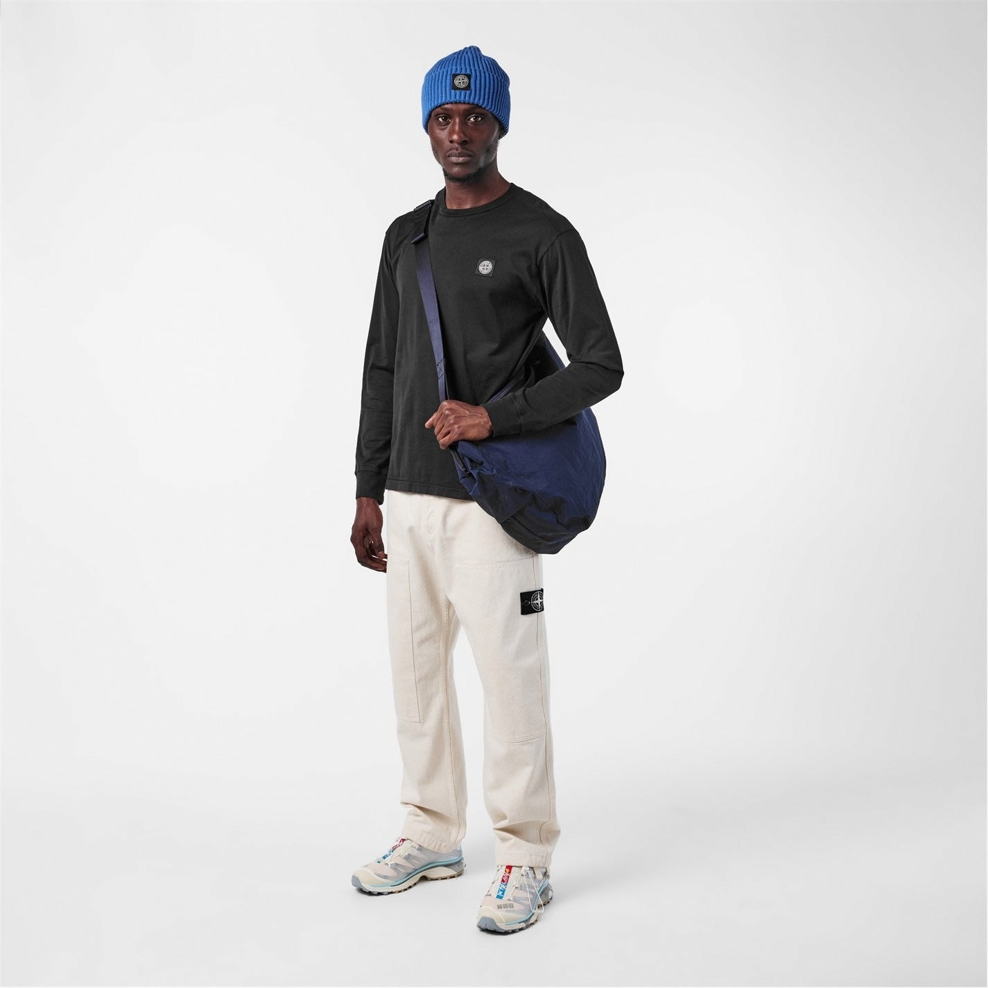 Men’s Wool Beanie in Blue