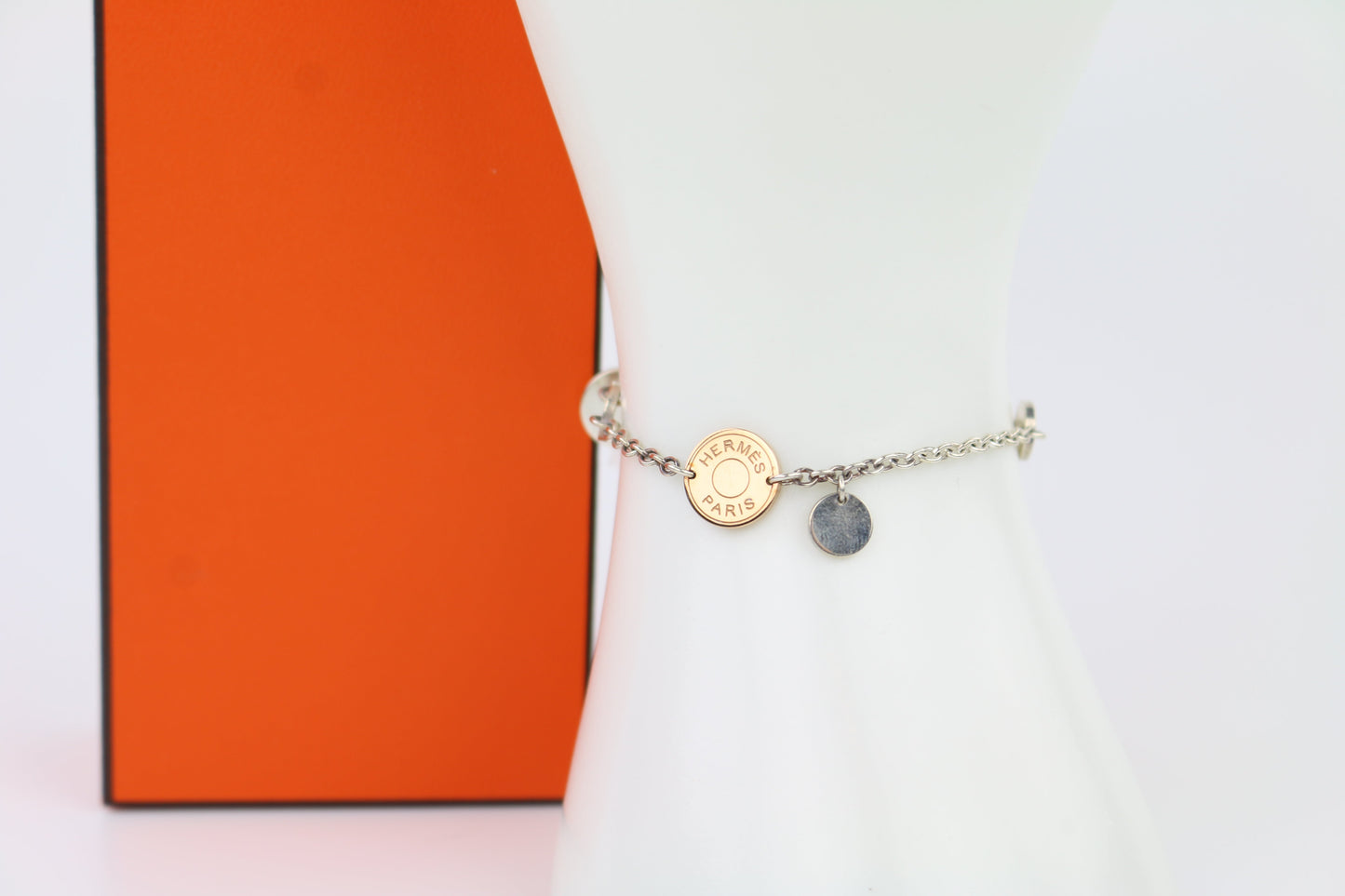 Two Toned Ex-Libris Confettis Station Bracelet