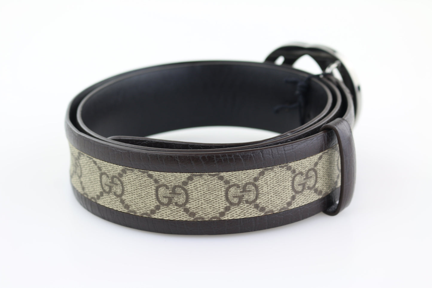 Supreme Monogram Interlocking GG Belt 95