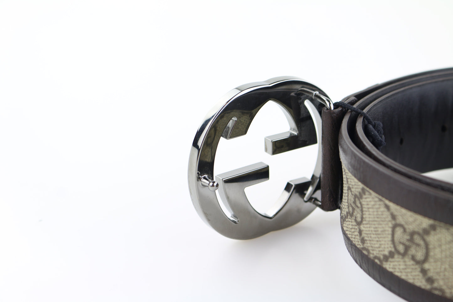 Supreme Monogram Interlocking GG Belt 95