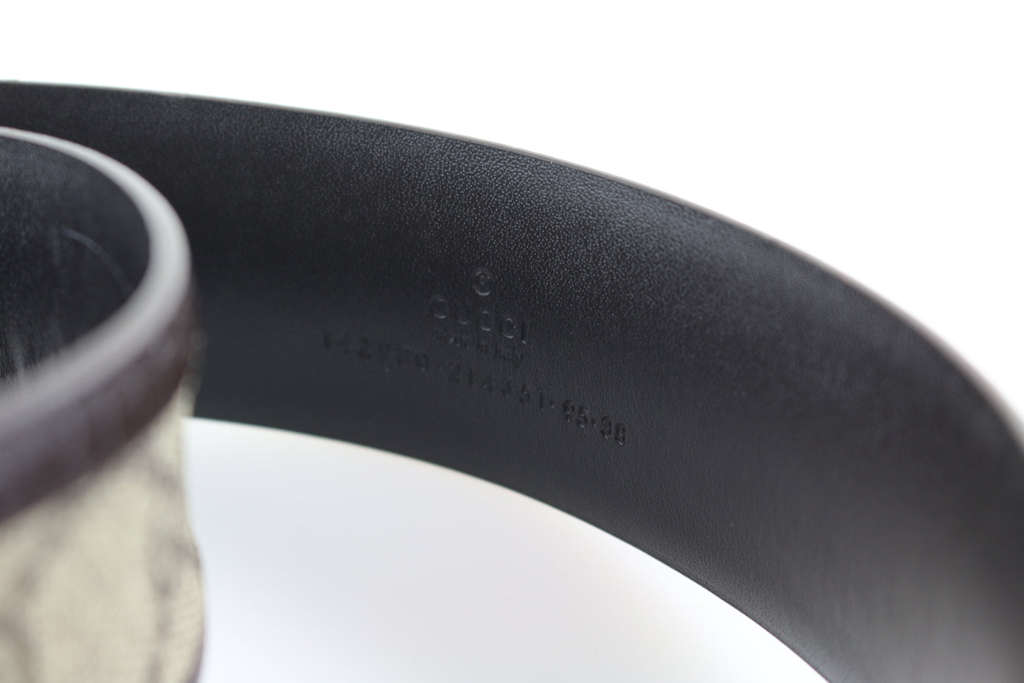 Supreme Monogram Interlocking GG Belt 95
