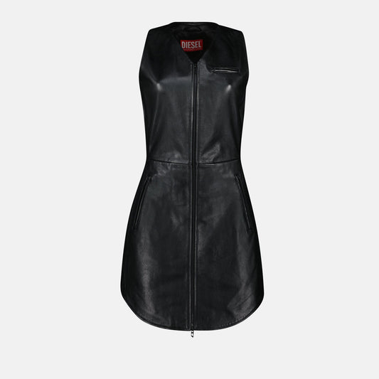 L-Ilith Leather Dress