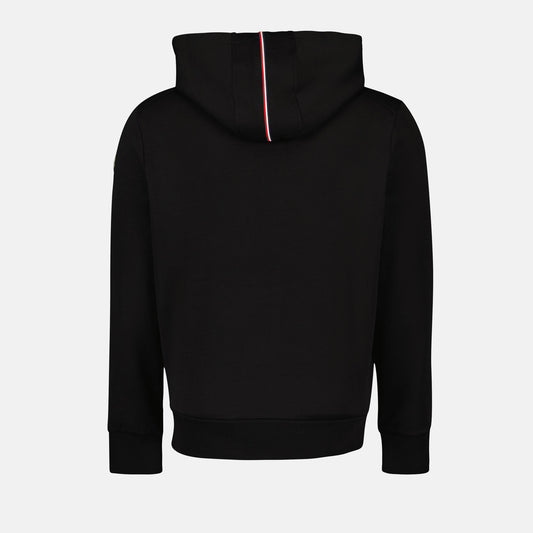 Zipped Hooded Sweatshirt