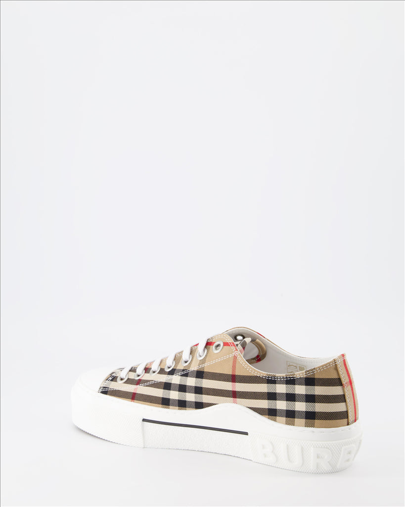 Checked sneakers