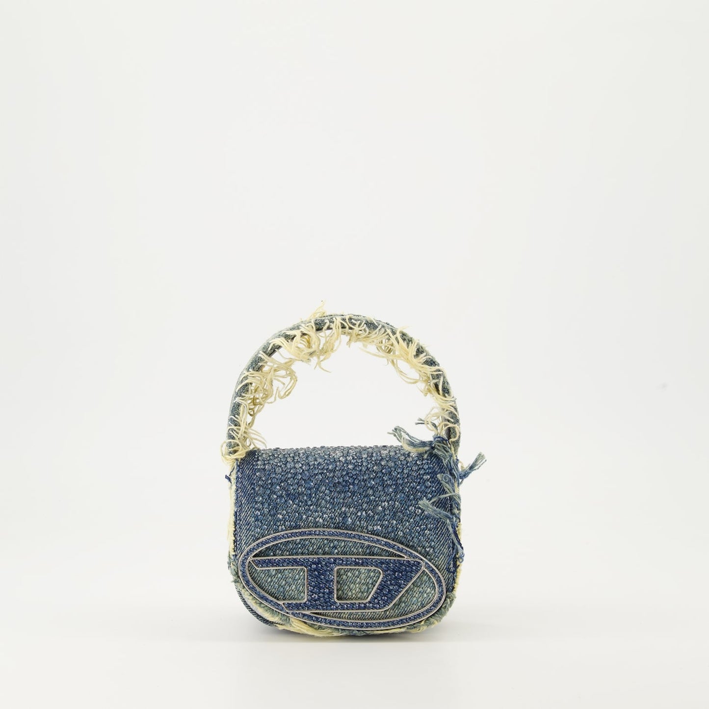 1DR XS Denim Bag with Rhinestones