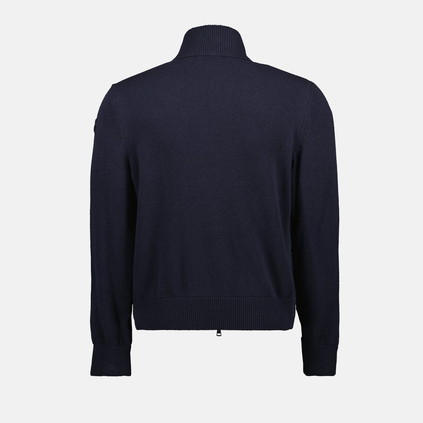Two-material down jacket