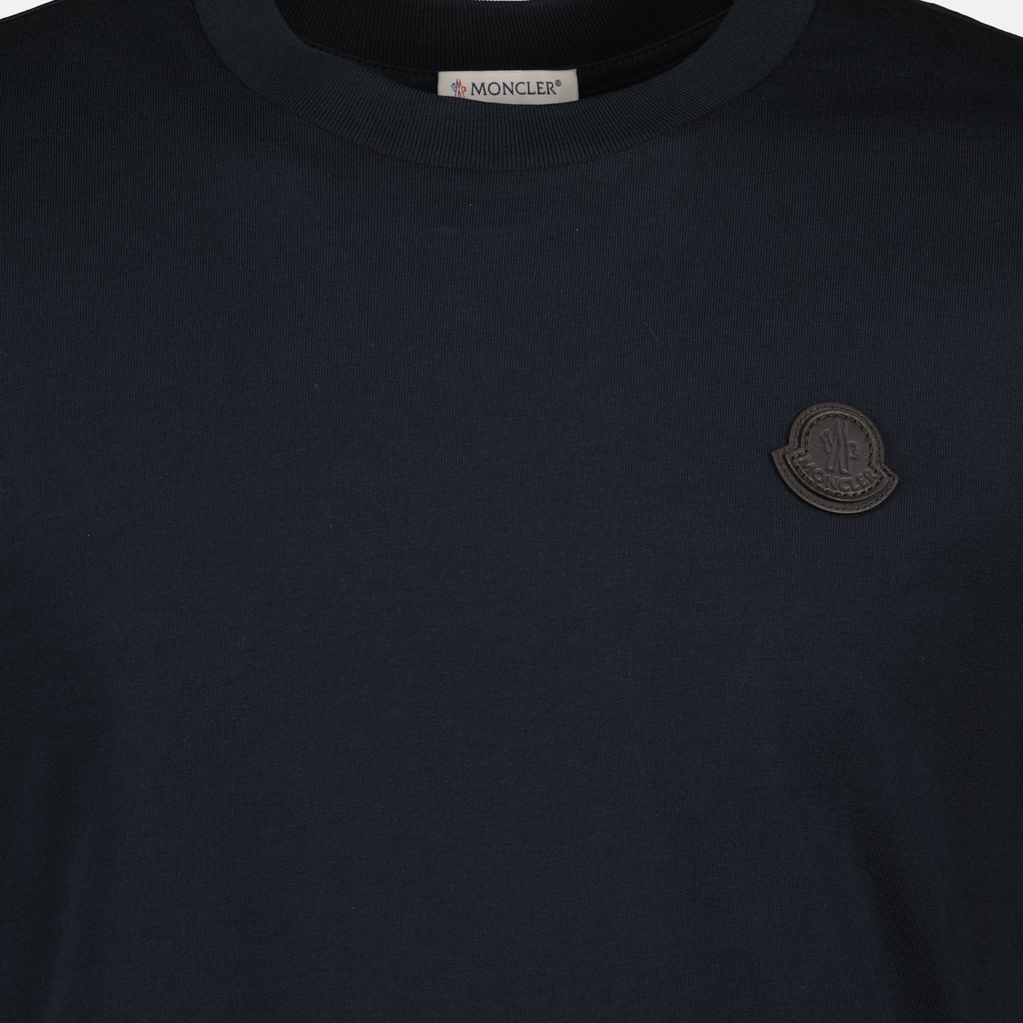 Leather Logo T-Shirt