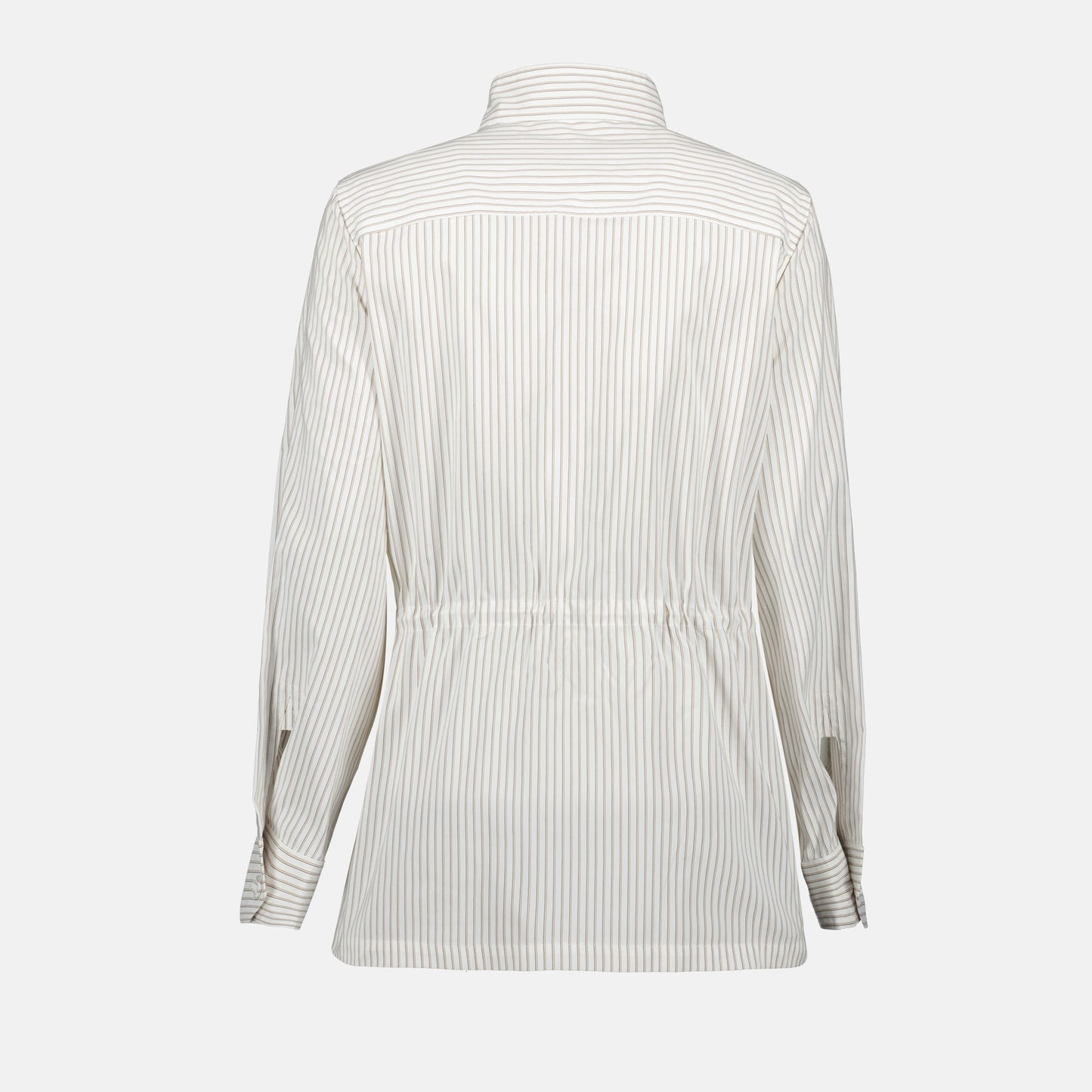 Fitted Striped Jacket