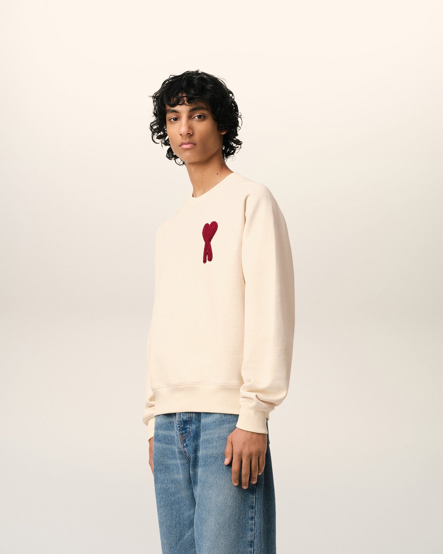 Ami de Coeur sweatshirt in heavy loopback