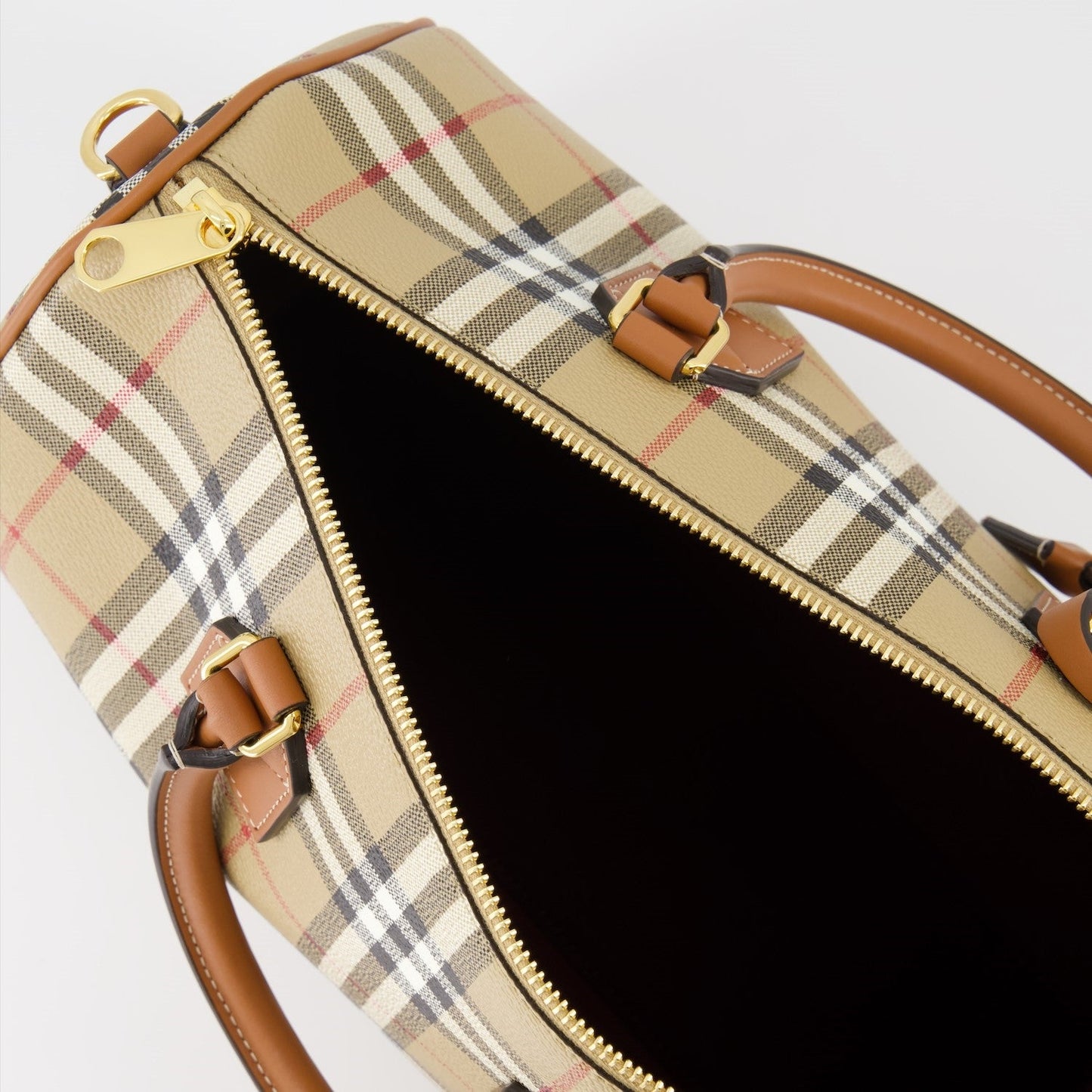 Checked Bowling Bag