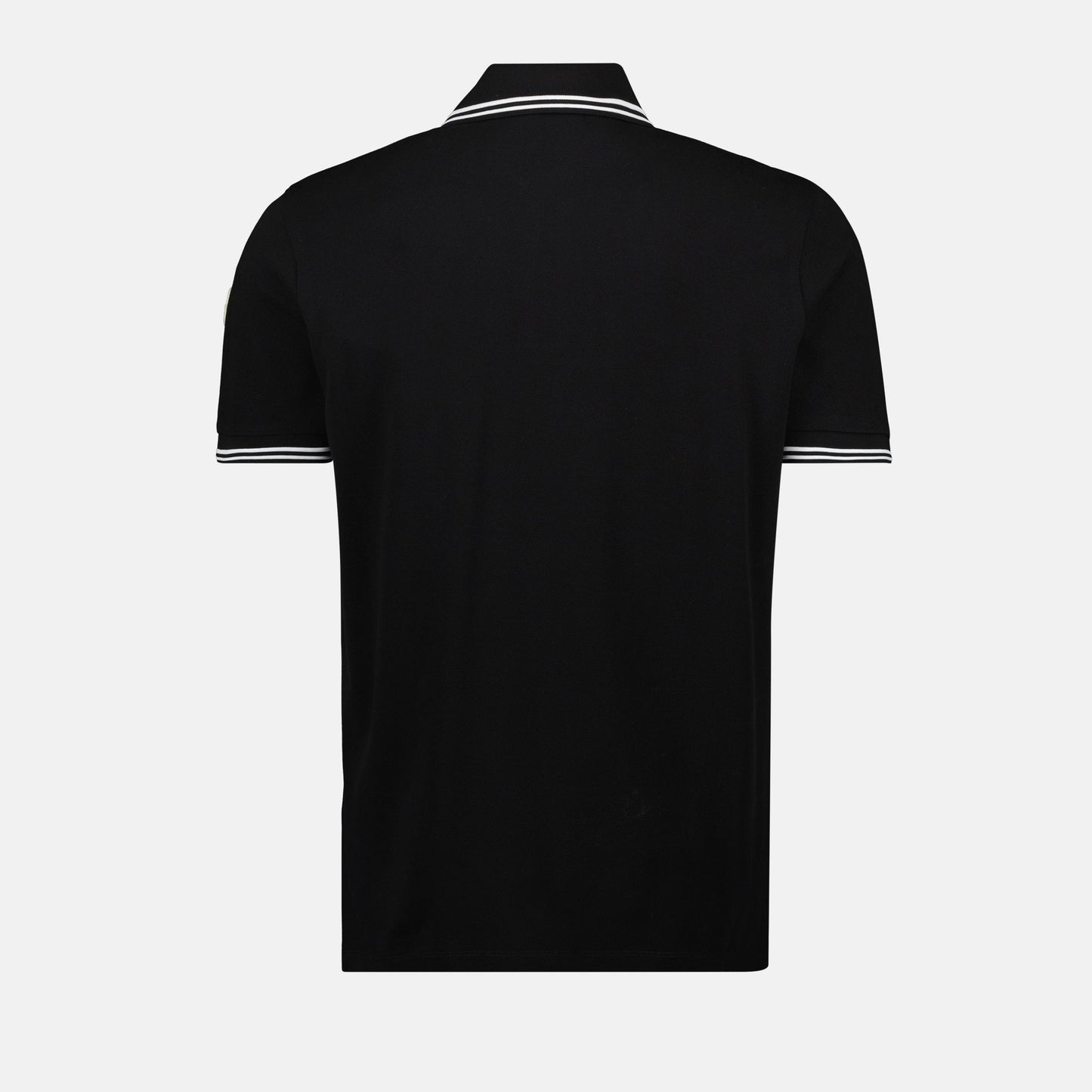 Polo with Striped Borders