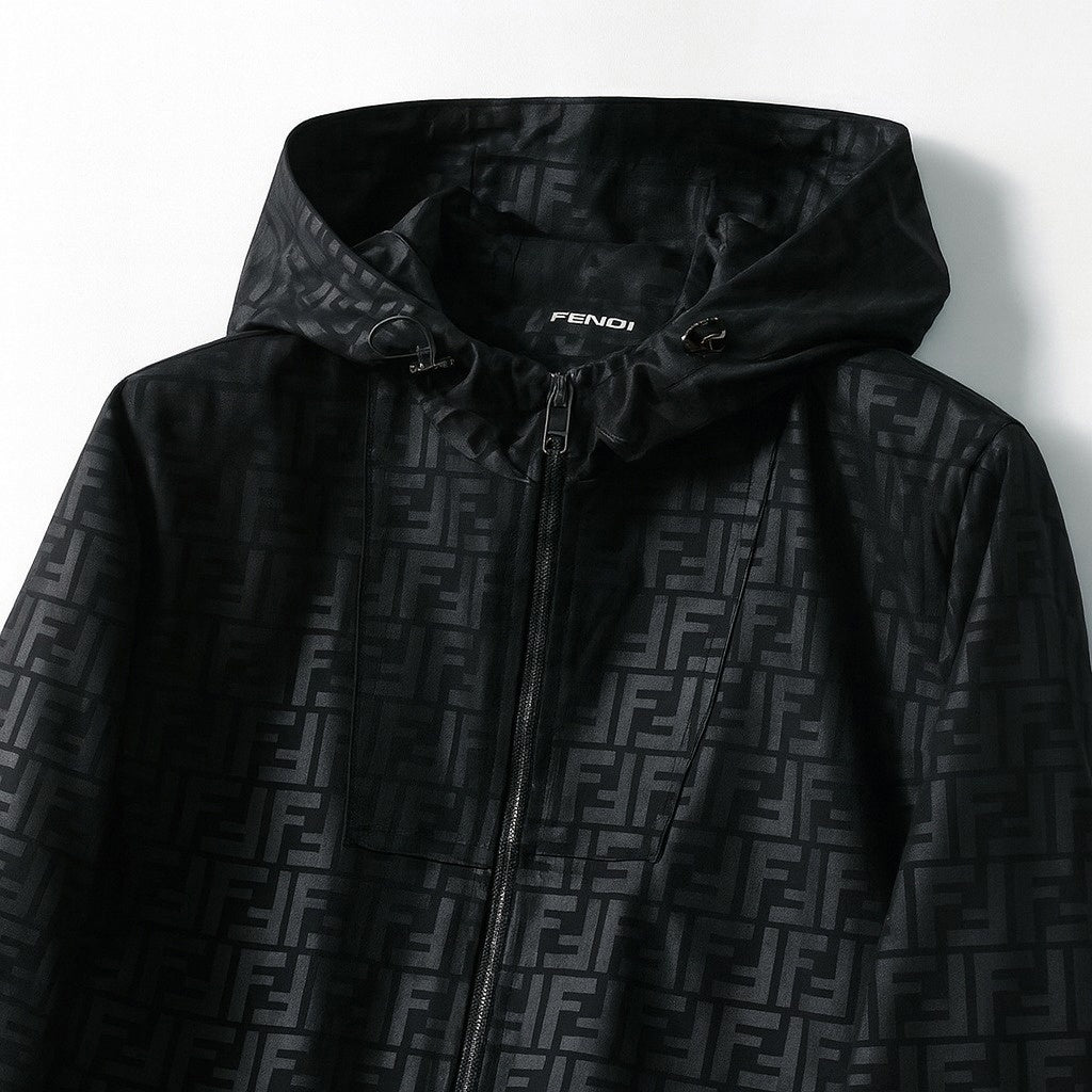 FF Monogram Hooded Jacket
