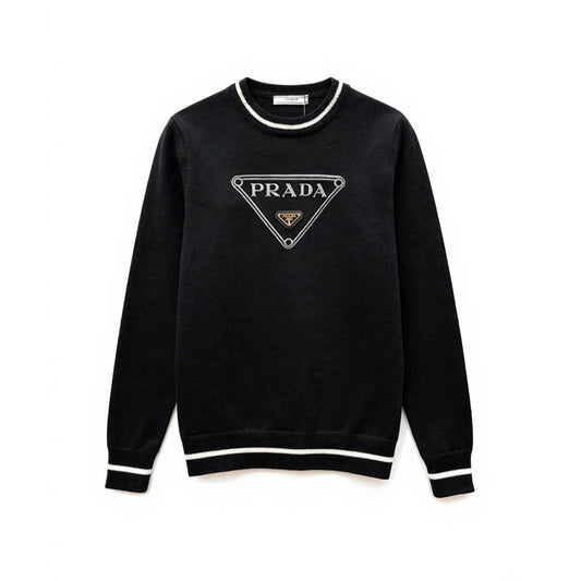 Black Triangle Logo Sweatshirt