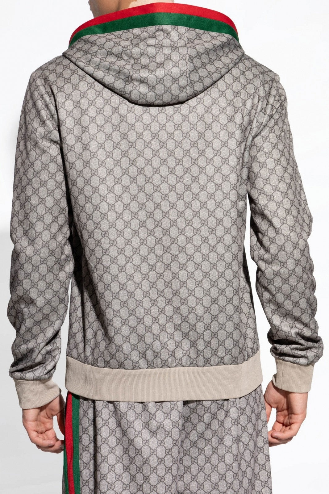 Beige Jacket With Monogram