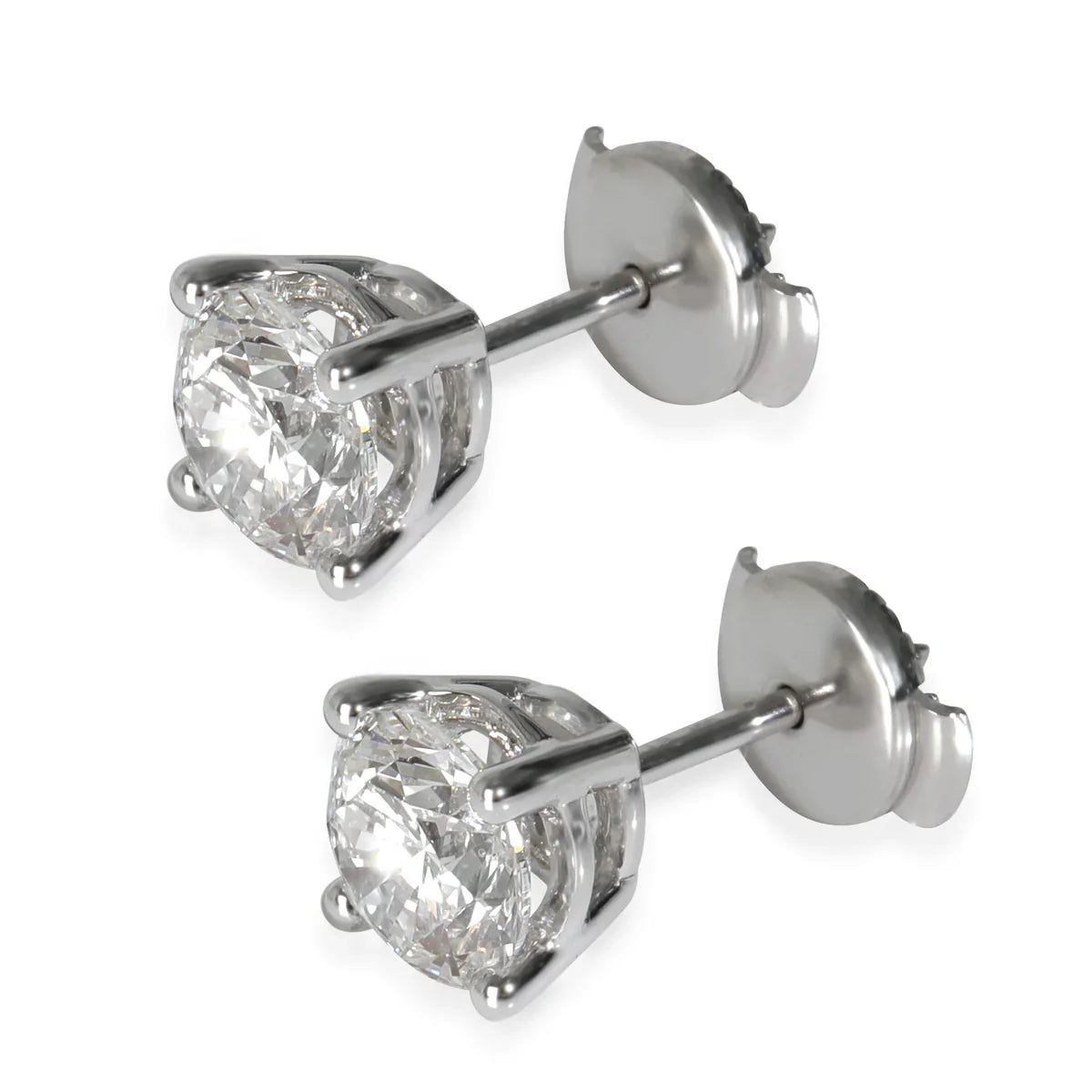 White Gold 2ctw Lab Grown Diamond Studs