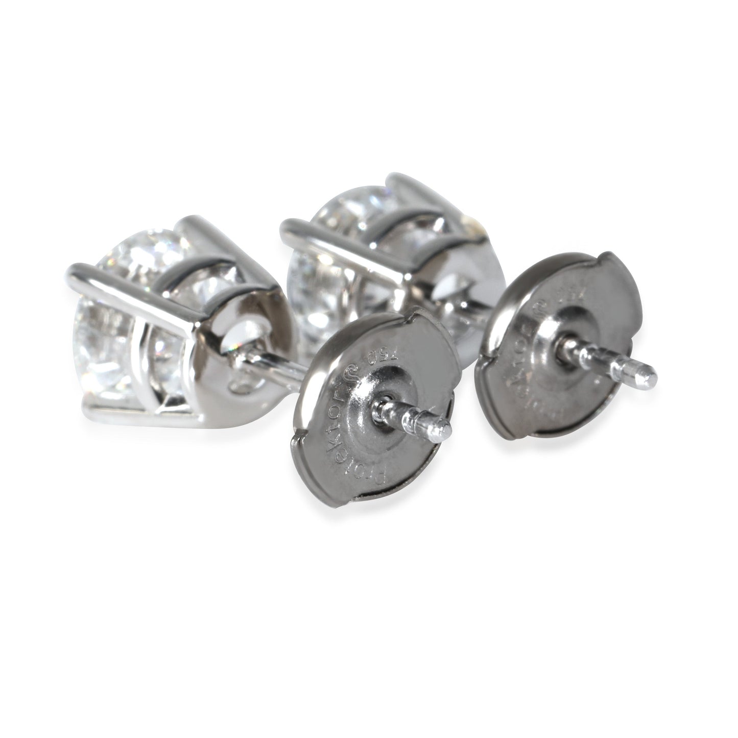 White Gold 1.5ctw Lab Grown Diamond Studs