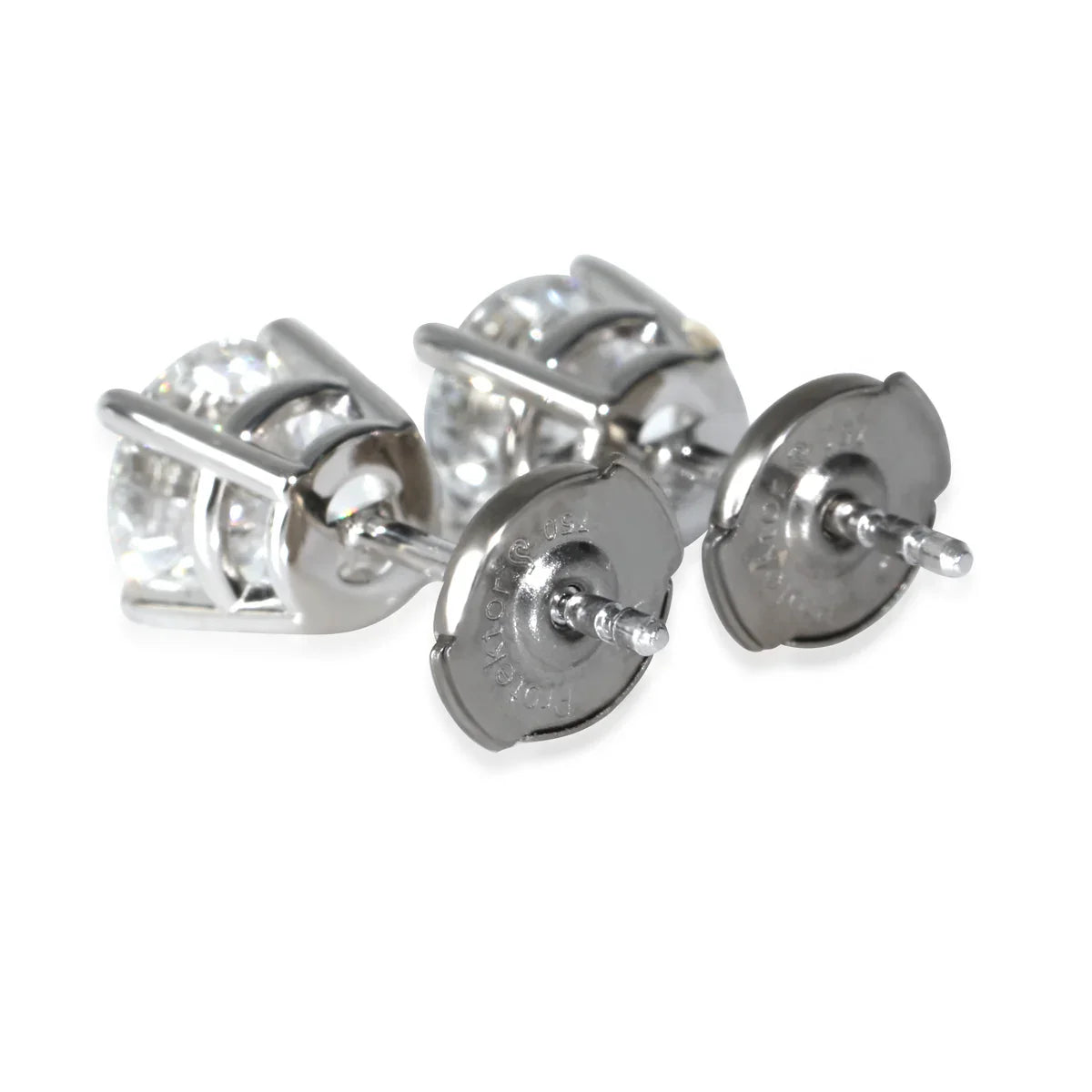 White Gold 1.5ctw Lab Grown Diamond Studs