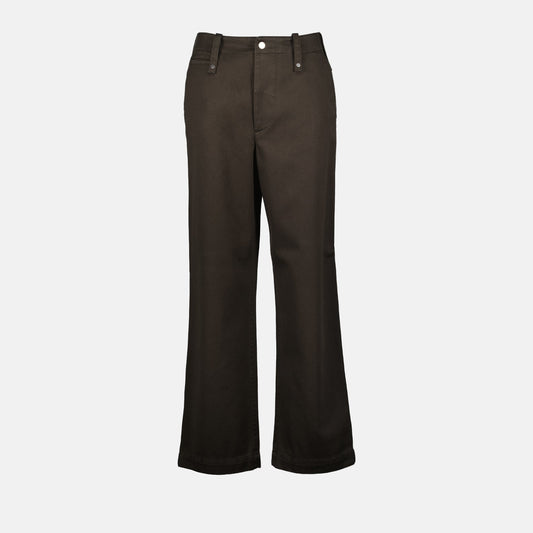 Cotton Satin Pants