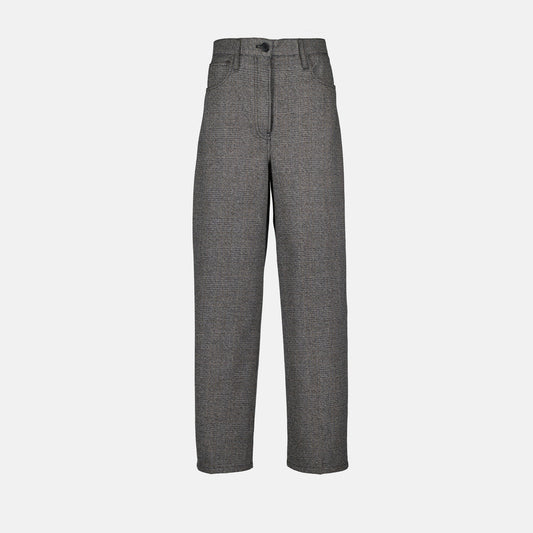 Checked Pants