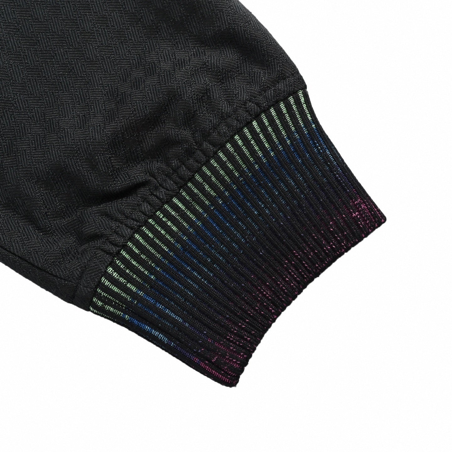 Gradient Cuff Wool-Blend Evening Cardigan