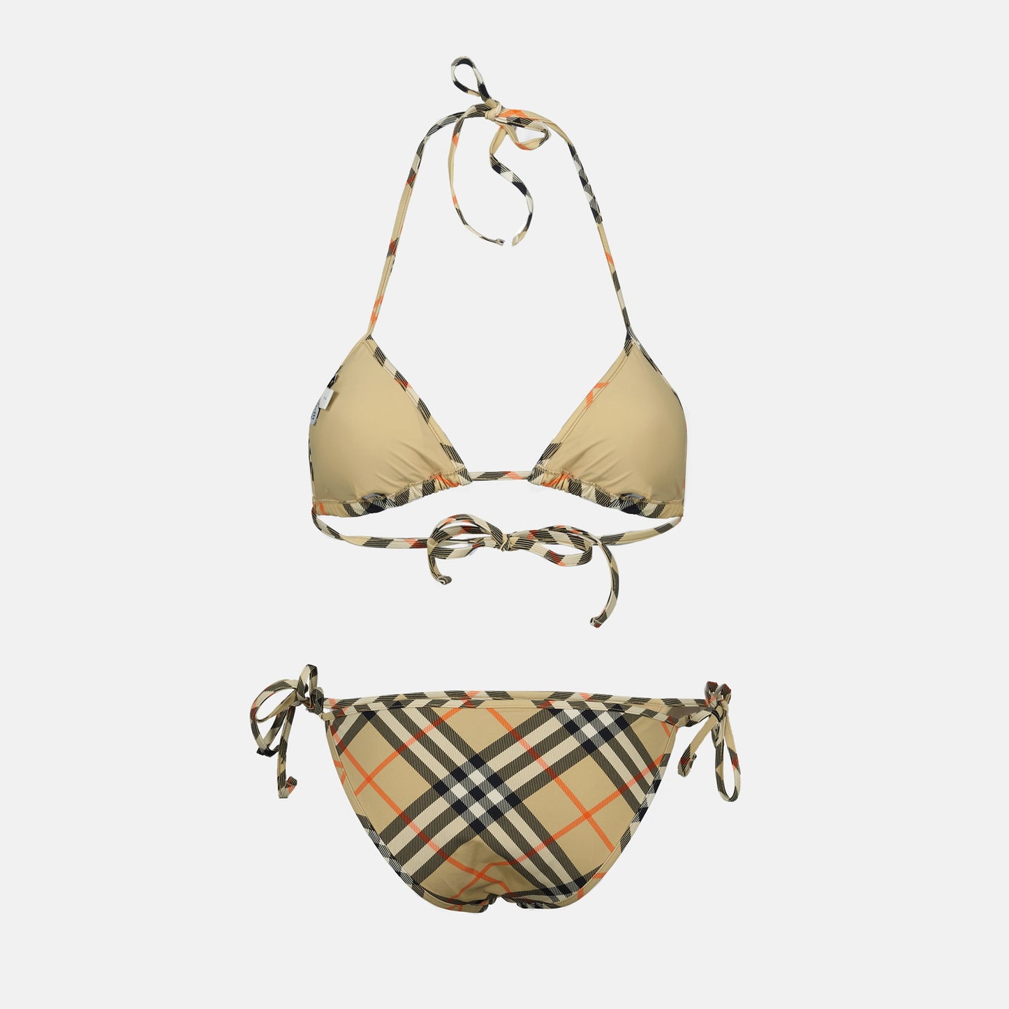 Checked Bikini Bottoms